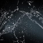 water-splash-dark-background