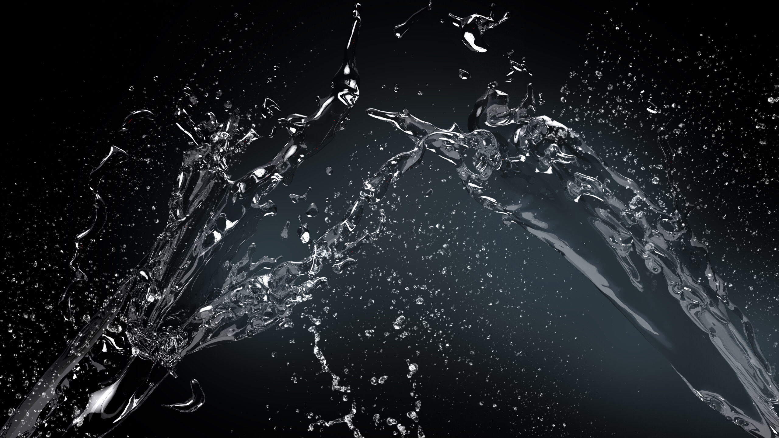 water-splash-dark-background